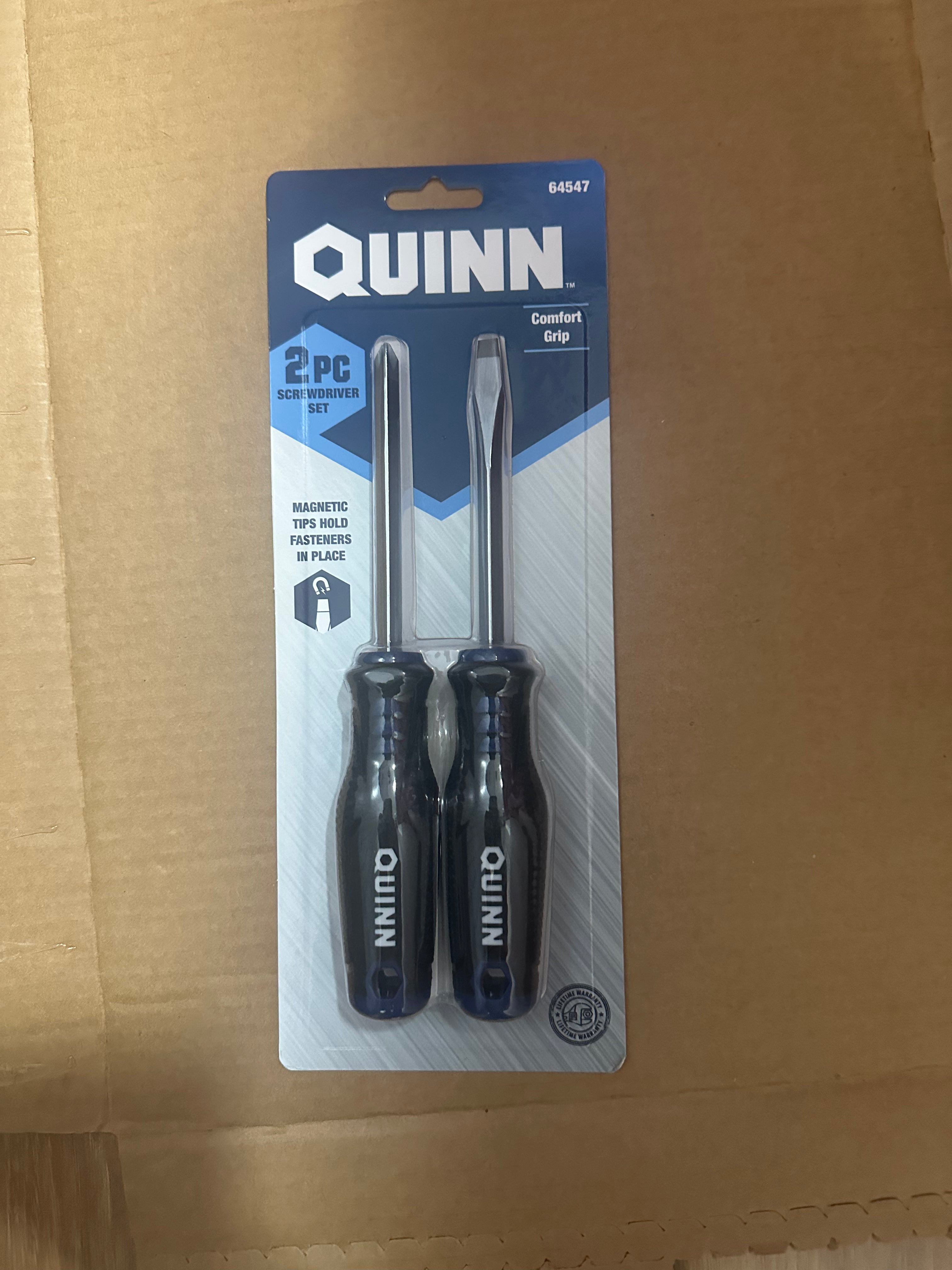 QUINN, 2pc screwdriver set