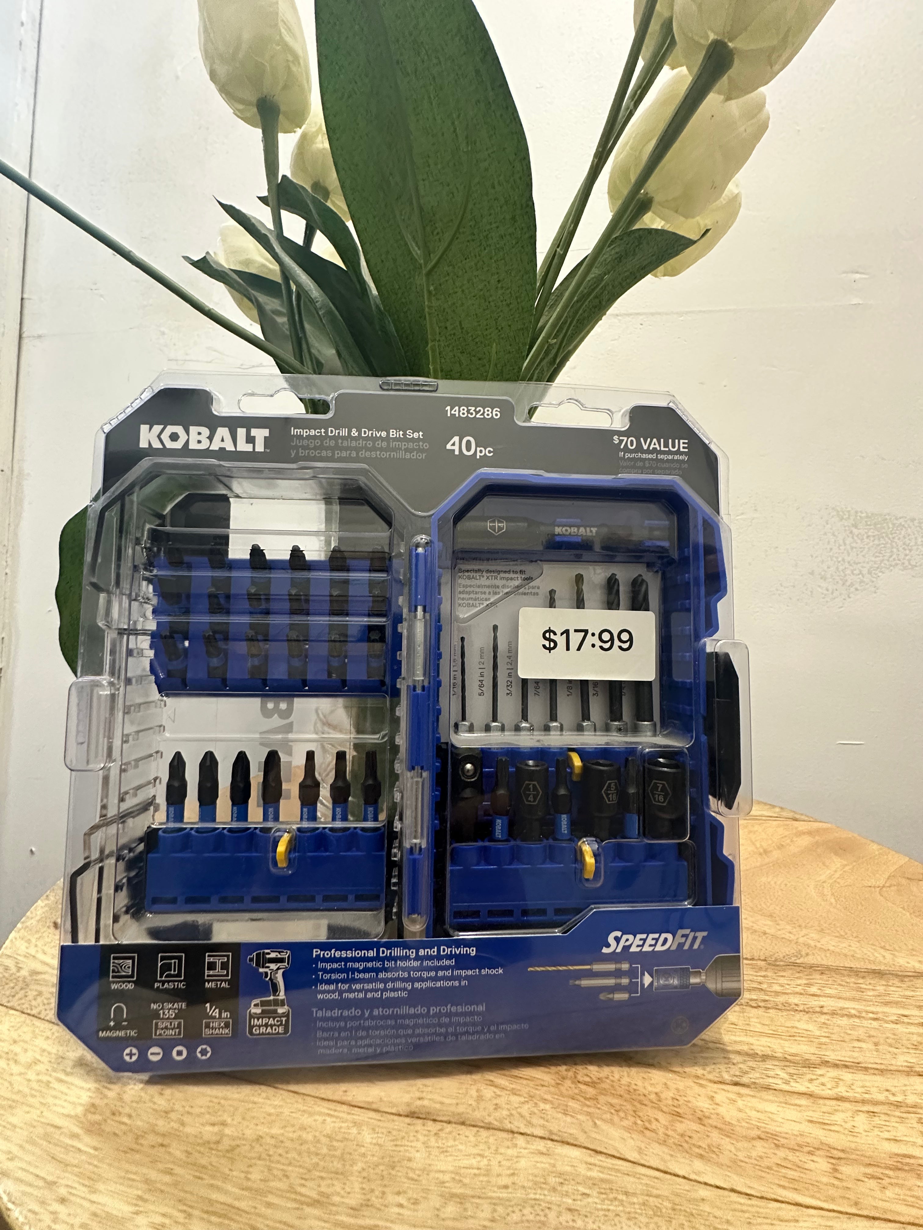Kobalt 40 pc Impact drill & Drive Bit set
