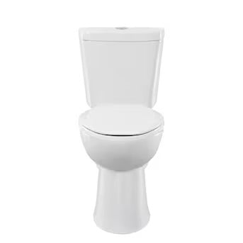 Pro-flush white elongated chair height toilet