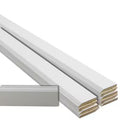 RELIABILT 1/2-in x 3-1/4-in x 12-ft Colonial Primed MDF 623 Baseboard Moulding 10 -Pack