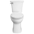 American Standard Edgemere White Elongated Chair height 12-in Rough-In WaterSense 1.28 GPF Soft Close 2-piece Toilet