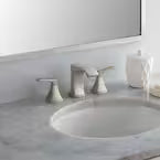 Pfister Venturi 8 in. Widespread 2-Handle Bathroom Faucet in Spot Defense Brushed Nickel